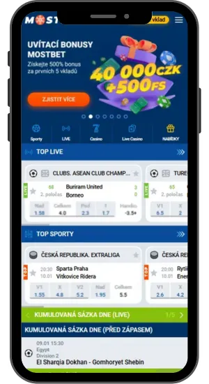 Mostbet APK download on Android