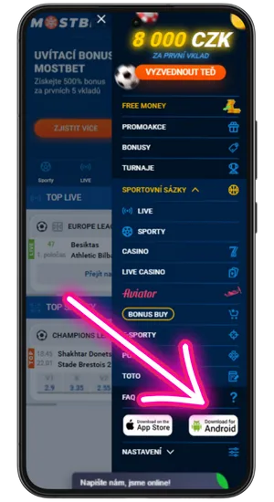 Mostbet download APK